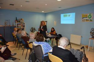 Taller en residencia de mayores