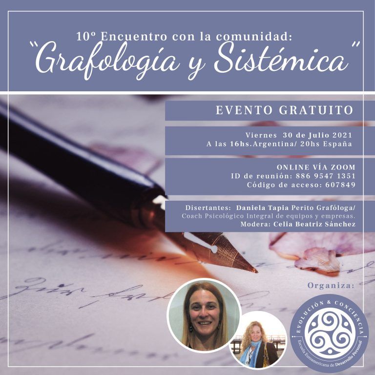 10 encuentro de la Comunidad-Grafologia y sistemica